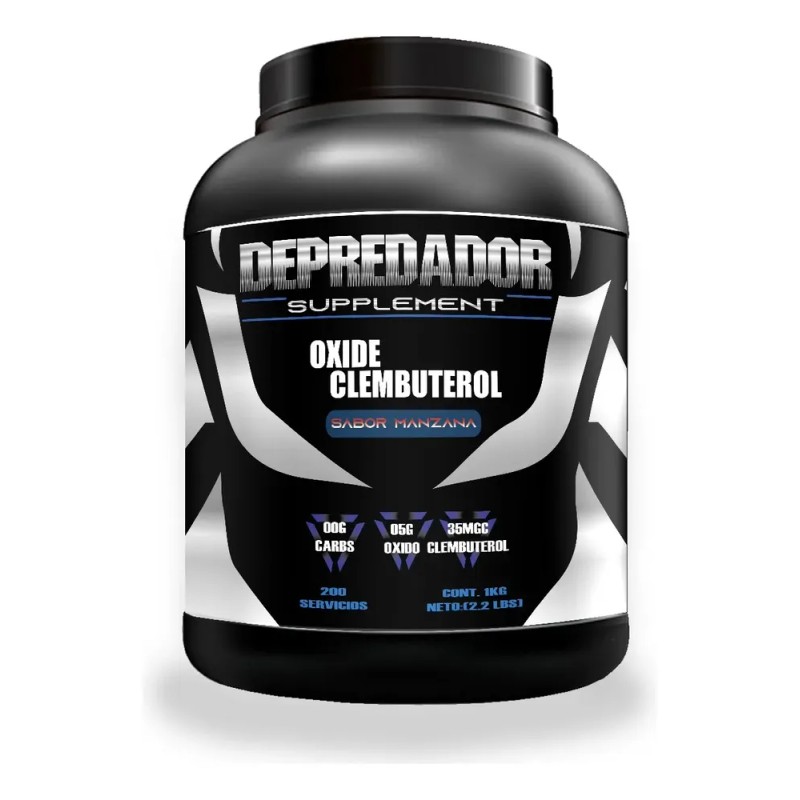 Óxido Nítrico Clembuterol Protein Depredador 1kg
