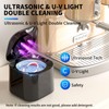 Ultrasonic Retainer Cleaner, 48kHz 30W Retainer Cleaner Machine for Dentures,