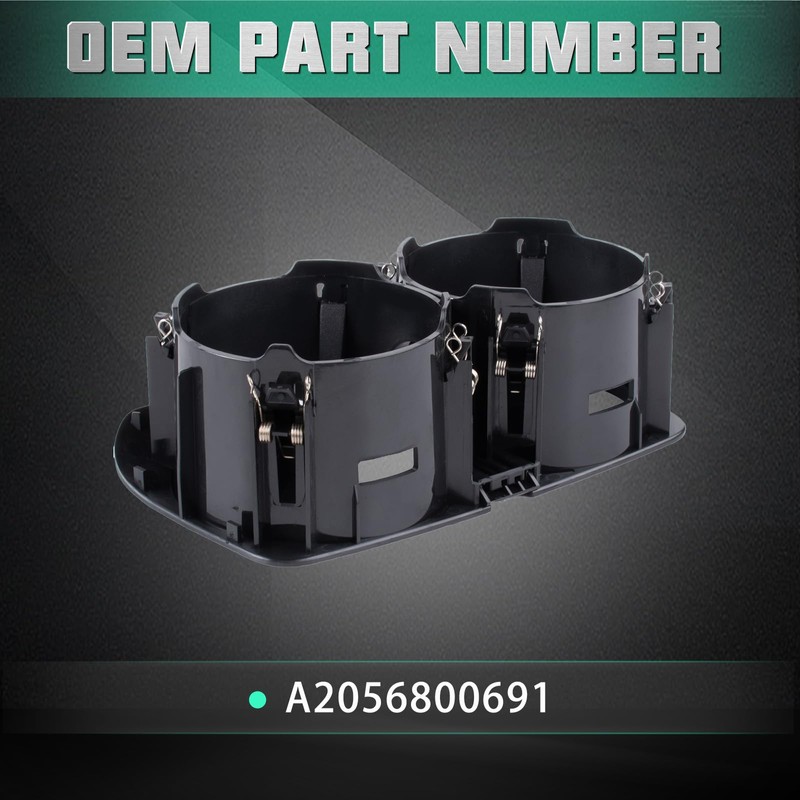 MROHRITE A2056800691 Cup Holder Car Centre Console, Mercedes Accessories Compatible