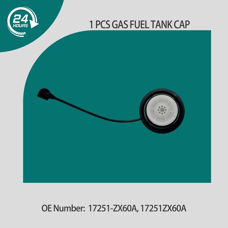 YSTFORAUTOS 17251-ZX60A Car Gas Fuel Tank Cap for Nissan Altima