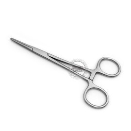 Kelly Forceps Straight, 14cm, Hemostatic Locking Clamp, Premium