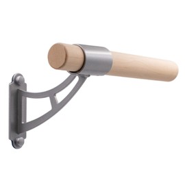 VITA Barre Wall-Mounted Single Ballet Barre, Archos, 6 Ft Bar, Wood | Fixed Height, Made in USA, Home, Studio or Gym Exercise Equipment for Kids & Adults | Dance, Fitness, Pilates