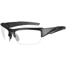 Wiley X WX Valor CHVAL07 Grey / Clear Lenses Matte Black Frame Changeable Sunglasses