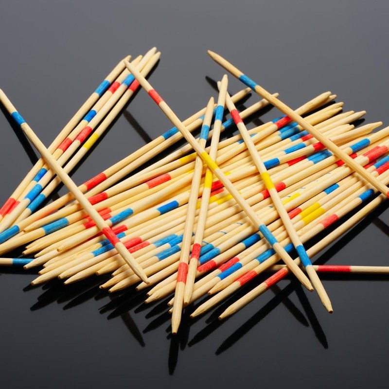 PARENCE.- Gioco Mikado in legno - Classico gioco da tavolo