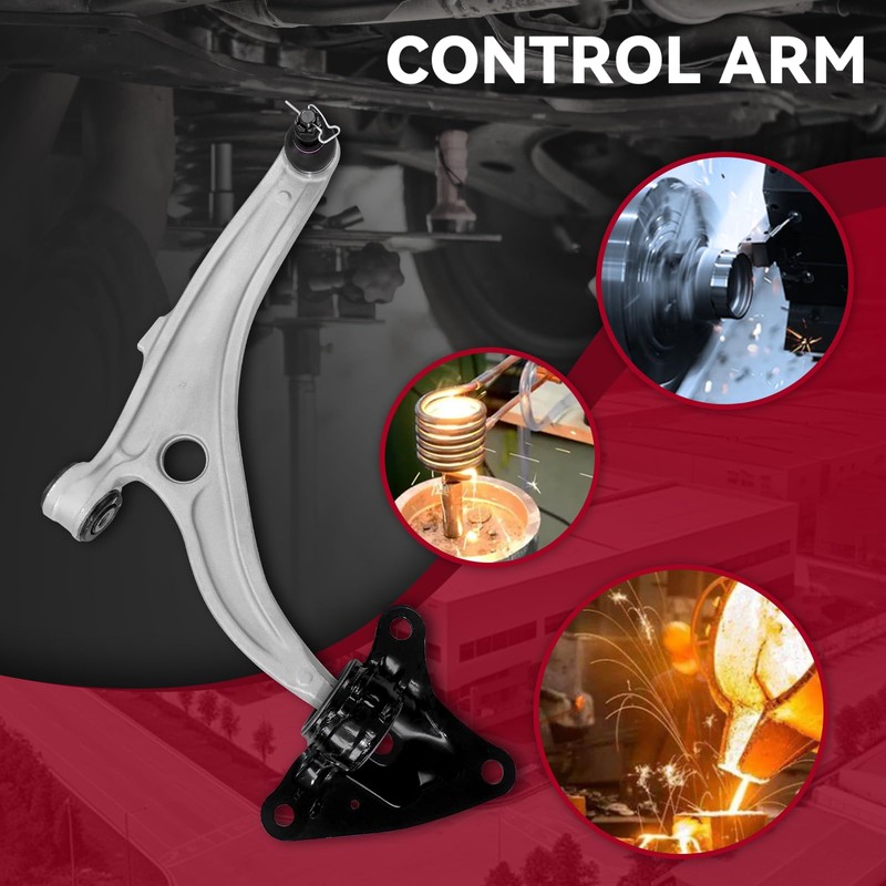 Front Lower Left Control Arm Ball Joint Assembly Replacement For