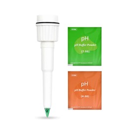 pH Meter Replacement Probe for Food,Multifunctional Digital pH Meter Probe for Food,pH Meter Probe Spear Sensor Technology, which is Ideal for Testing Solid, semi-Solid and Liquid Sample.