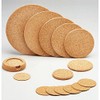 ZELLER PRESENT SCHÖNER LEBEN. PRAKTISCH WOHNEN. Cork Coasters, Natural, ca.