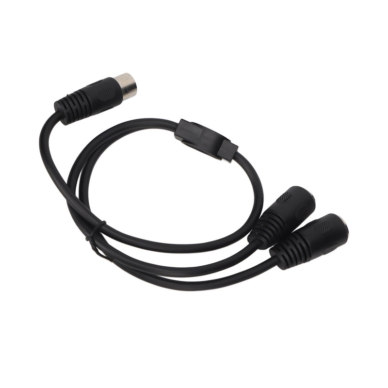DIN 4PIN to 2DIN 4PIN Adapter Cable Professional Male to