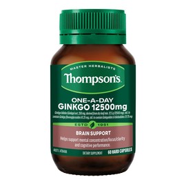 Thompsons One A Day Ginkgo 12500mg 60 Capsules