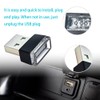 QKWL 4PCS Car Interior Mood Lighting, Ambient Lighting Car, USB