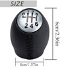 FanPaYY Gear Knob Car 6 Speed Lever Gear Knob for