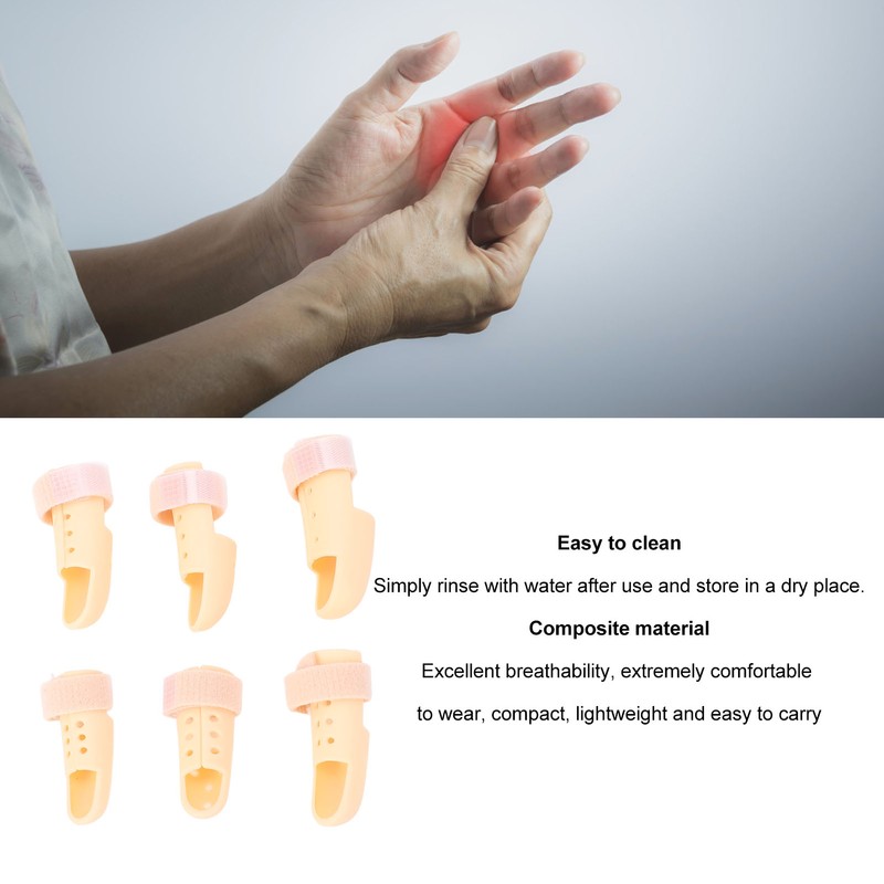 12pcs Finger Splint Brace Mallet Finger Stabilizer Adjustable Finger Immobilizer