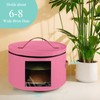 Hat Box,Hat Storage Box,Stackable Round Brim Hats Organizer Bag Container