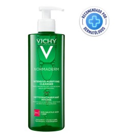 Vichy Normaderm Gel Limpiador Facial Hipoalergénico Ideal para Piel Mixta a Grasa, 400ml