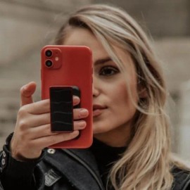 폰핸드스트랩 스마트폰 그립 폰 홀더 스트랩 거치 한손 Phone Hand Strap Smartphone Grip Phone Holder Strap One-Handed