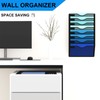 GDINDINFAN 8 Pockets Mesh Hanging Wall File Holder Organizer Wall