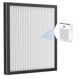 Air Purifier Replacement Filter, 8 in 1 HEPA Filter F1 Air Purifier, Air Cleaner Filter, 1 PCS, White
