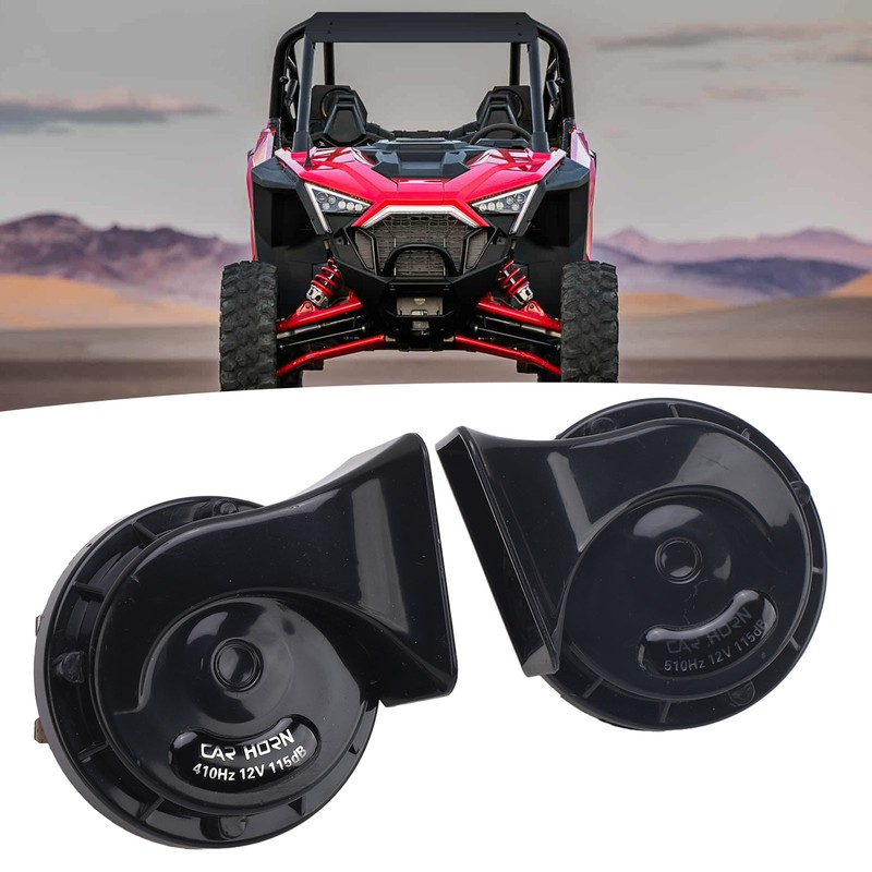Pair of 12V 115dB UTV Horn Kit Super Loud Waterproof