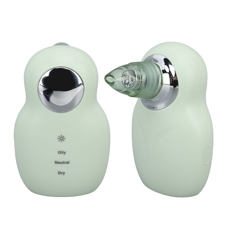 Heating Vacuum Blackhead Remover Gentle Micro Bubble 3 Suction Levels