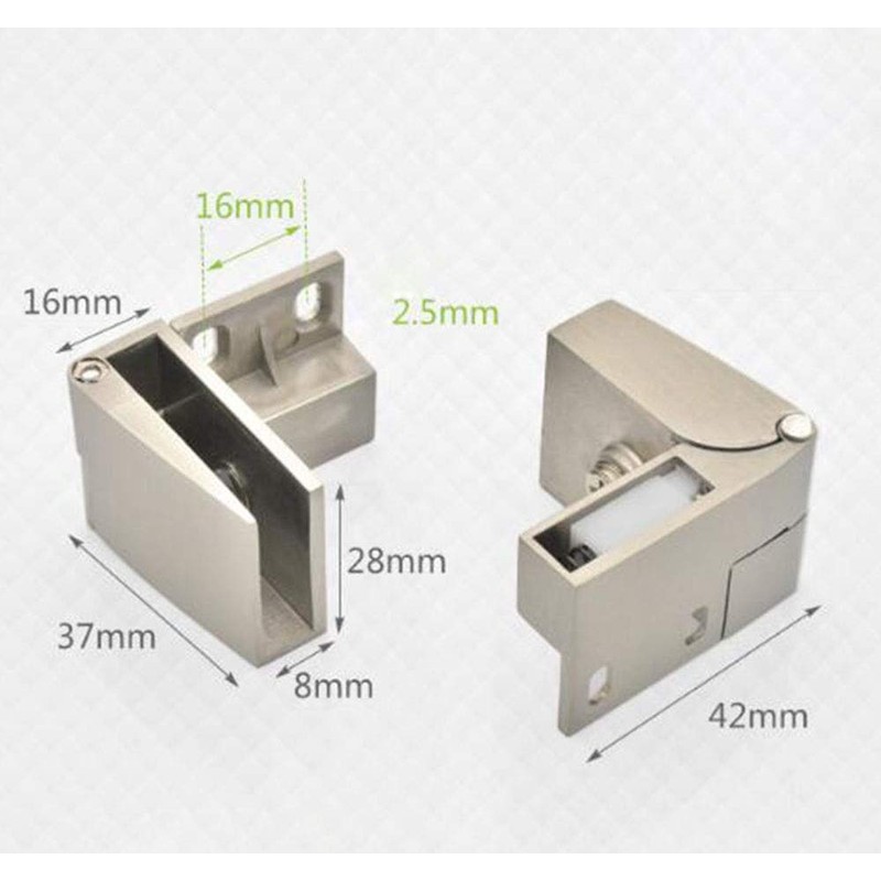 1 Pair/Glass Door Hinge Wine Cabinet Wine Cabinet Display Cabinet