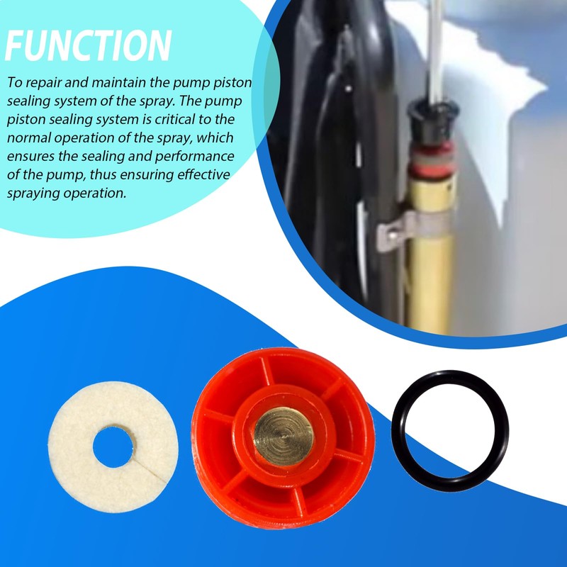 CULMKARI Pump Piston Seal Kit Fits for Stihl SG20 Backpack