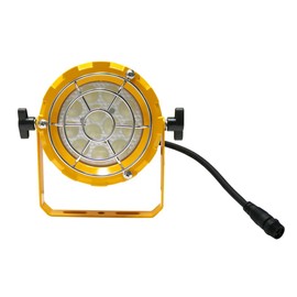 LED Round Dock Light Head - 30W - 3300 Lumens | 5000K Daylight, Wide Beam Angle - Energy Efficient Outdoor Lighting for Docks, Garages, and Pathways - AC100-277V Compatible