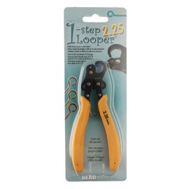 Beadsmith One-Step Looper Eye Pin Loop, 9 Pins, Easy to Make, Manual for Making Loops, Genuine Product 0.09 inches (2.25 mm)