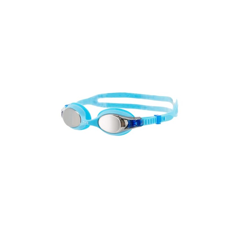 TYR Kids Swimple Swim Goggle, Silver/Blue