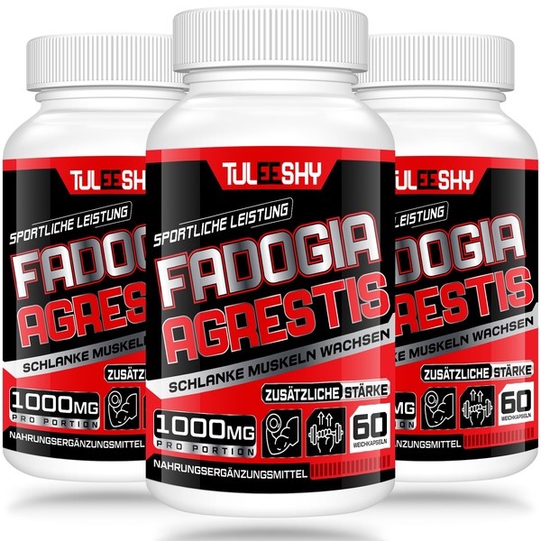 Tuleeshy Fadogia Agrestis 1000 mg Per Serving, Fadogia Agrestis Supplement