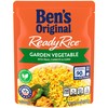 BEN'S ORIGINAL Ready Rice Garden Vegetable Flavored Rice, Easy Dinner