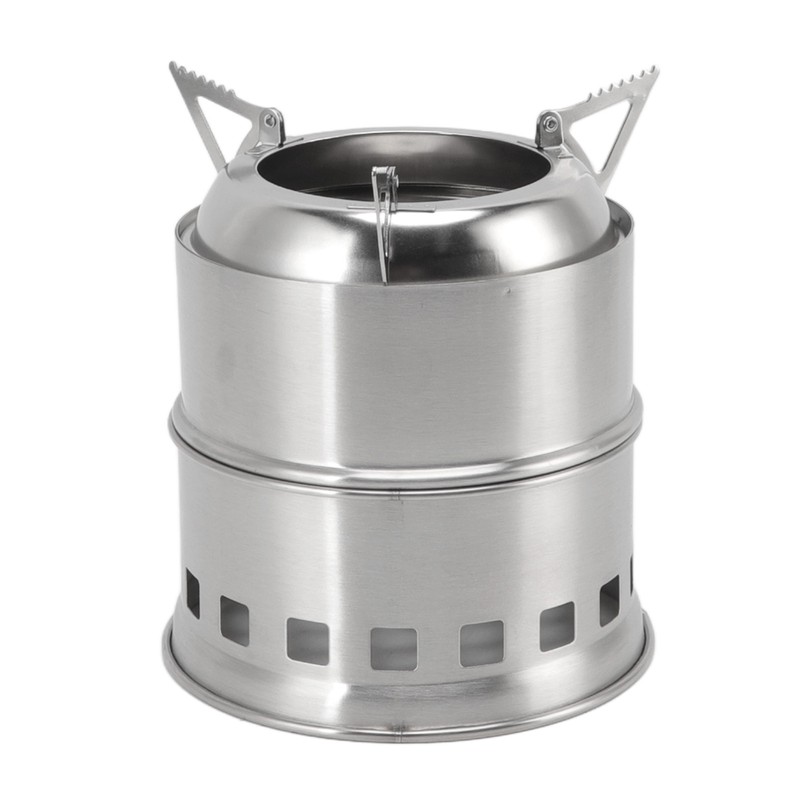 Mini Alcohol Stove for Camping Hiking Stainless Steel Campfire Stove