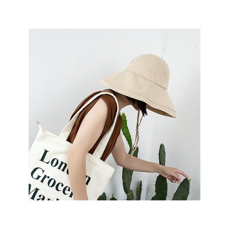 Lala 라라 린넨 와이드모자(LALA2H257F) Lala Linen Wide Hat (LALA2H257F)