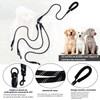 Correa de Paseo Triple y Extensible para Perros – Sistema