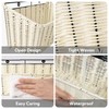 GRANNY SAYS Wicker Hanging Basket, 2 Pack Storage Baskets for