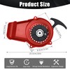 Tunejoy Pull Starter Motorcycle Recoil Starter Pocket Bike Aluminium Easy