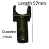 Seat Rail Guide for Steel Transport Chair – 1 Pair
