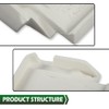 GRAND ORANGE Driver Side Bottom Seat Foam Cushion Compatible with