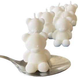 OSO OSITO MINI VELA RECUERDO BABY SHOWER BAUTIZO (PACK 20 PZAS)