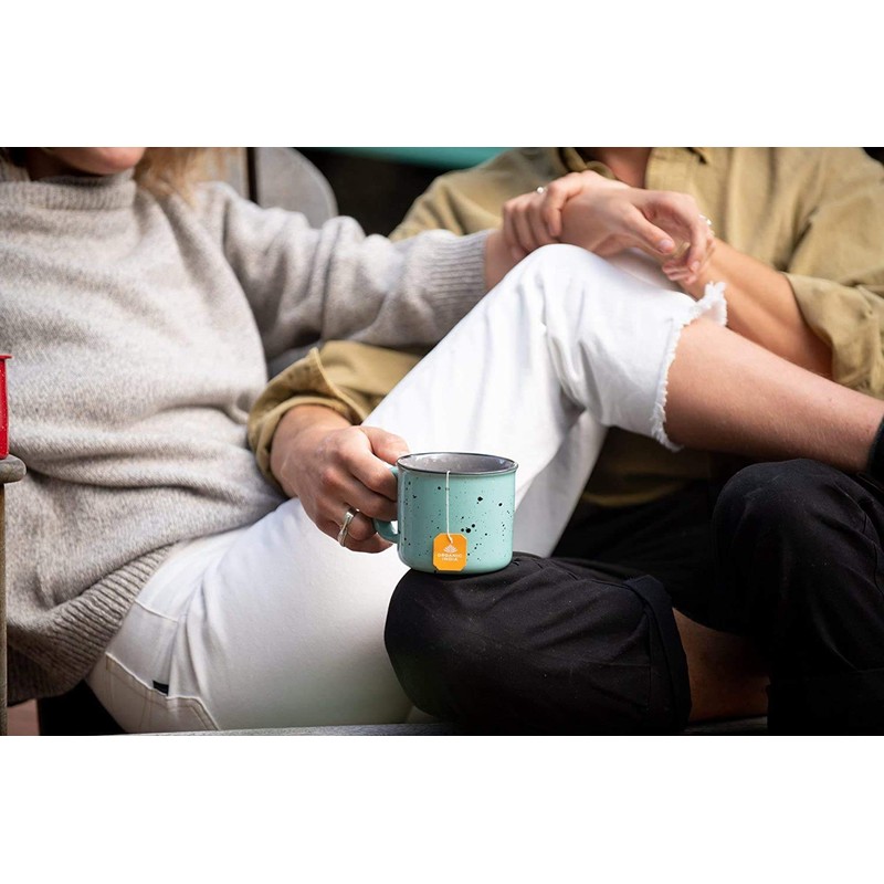 Organic India Tulsi Lemon Ginger Herbal Tea - Stress Relieving