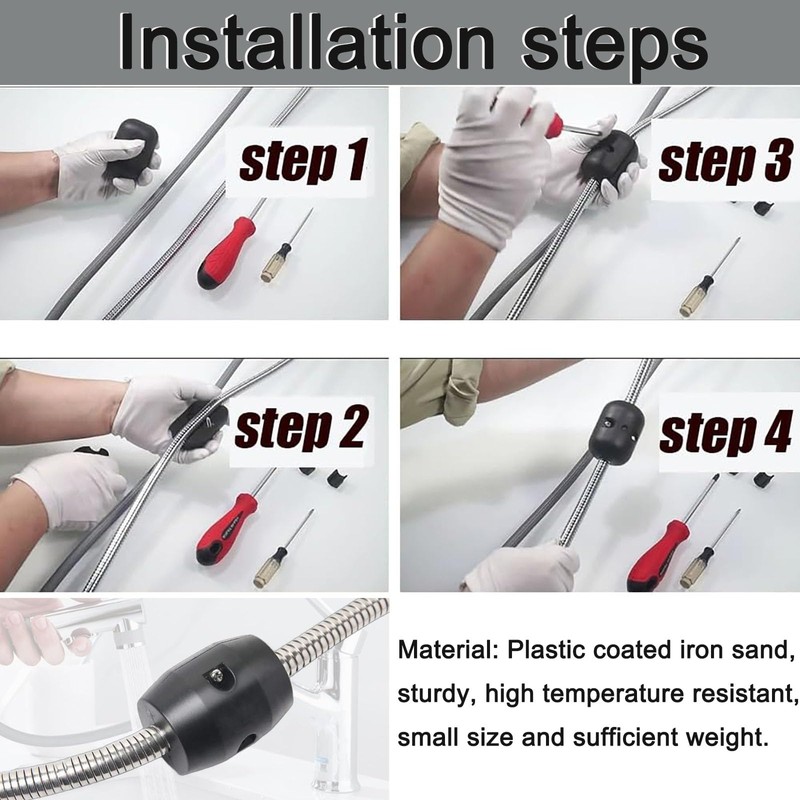 K-1219935-BC Hose Kit for Kohler Pull Down Kitchen Faucet with