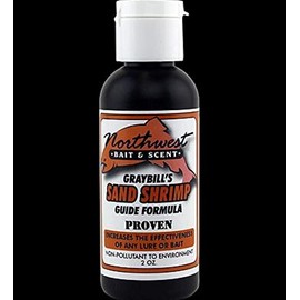 Graybill's Northwest Bait & Scent Guide Formula Sand Shrimp 2 Ounce Bottle