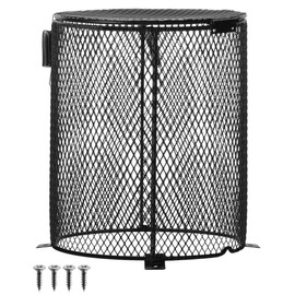 Simple Deluxe Reptile Heat Lamp Cage Heater Guard Anti Scald Mesh Cover, Heating Lamp Lampshade for Lizard Bearded Dragon Turtle Snake Terrarium