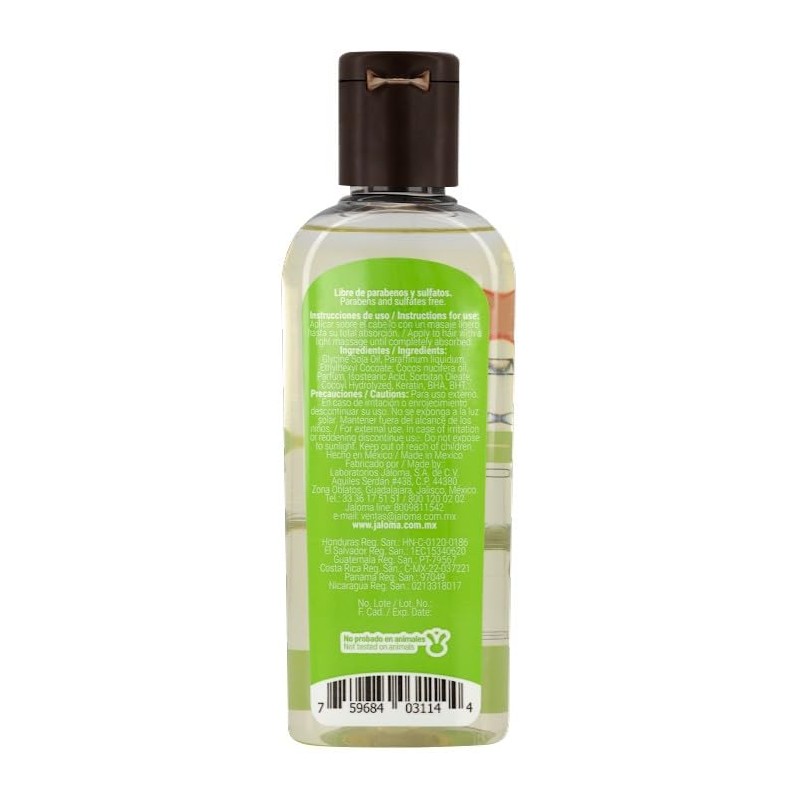 Jaloma Aceite De Coco 120 Ml, Pack of 1