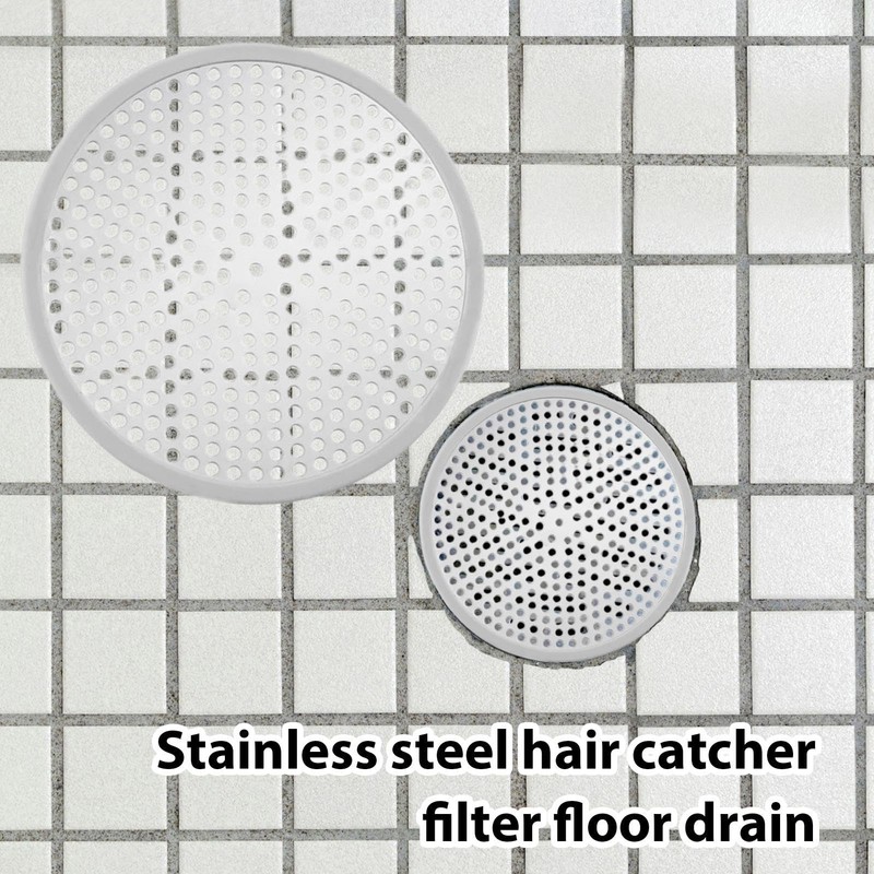 Shower Drain Hair Catcher | Shower Stall Hair Strainer Protector