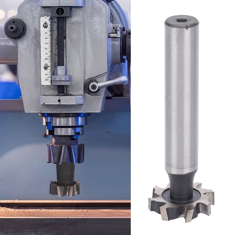 Woodruff Key Seat Cutter HSS Straight Shank TSlot Milling Cutter