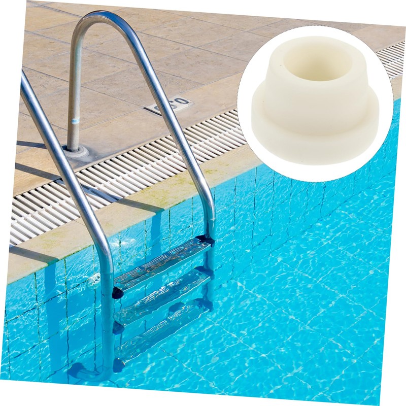 BESPORTBLE 4pcs Rubber Bumper Caps for Swimming Pool Ladder Durable