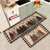 Christmas Kitchen Rugs Set of 2, Christmas Rugs for Kitchen,