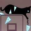 Accessory Shop Piena Cheese Cat Wall Sticker Fluorescent Switch Sticker