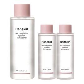 Hanskin 한스킨 리얼컴플렉션 히알루론 스킨에센스 520ml+100mlX2 Hanskin Real Complexion Hyaluron Skin Essence 520ml + 100ml x 2