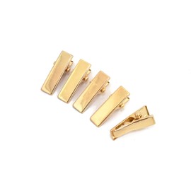 MY mama Hairpin Mini Small Hair Clip 2 Sizes Silver Gold Baby Small Yat Copin Handmade Handmade ([3657-1] Small Gold 5 Pieces)